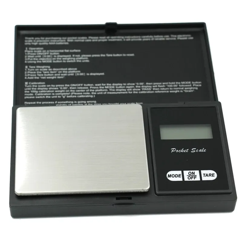 Balance de graisse électrique, appareil de poche numérique, 100g par 0.01g