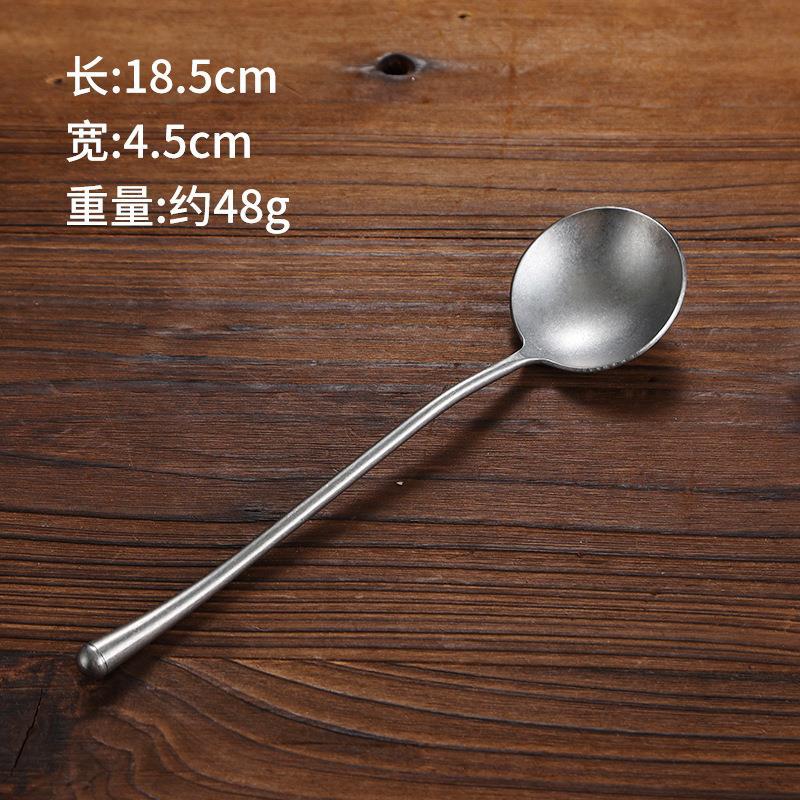 Medium spoon (retro snowflake sand style)