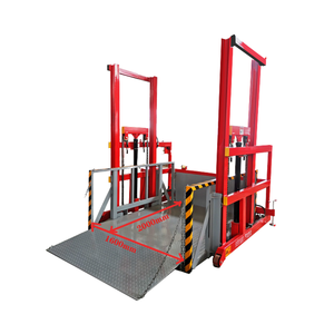 Capacità di carico e scarico della piattaforma di sollevamento 2 tonnellate per la piattaforma di scarico Mobile del contenitore - Product Image 4