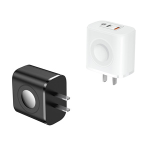 新品到着23WPD + QC GaN磁気ワイヤレス充電器タイプCポートiPhone 15/14/13/12スマートウォッチ壁充電器PD 3.0に対応 - Product Image 2