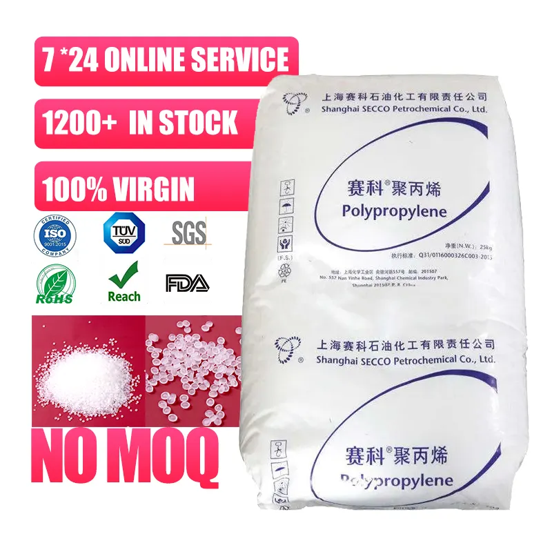 PPR P00 MFR0.25 PP materia prima polipropilene pp vergine Sinopec polipropilene vergine pp granuli vergini per tubo caldo e freddo