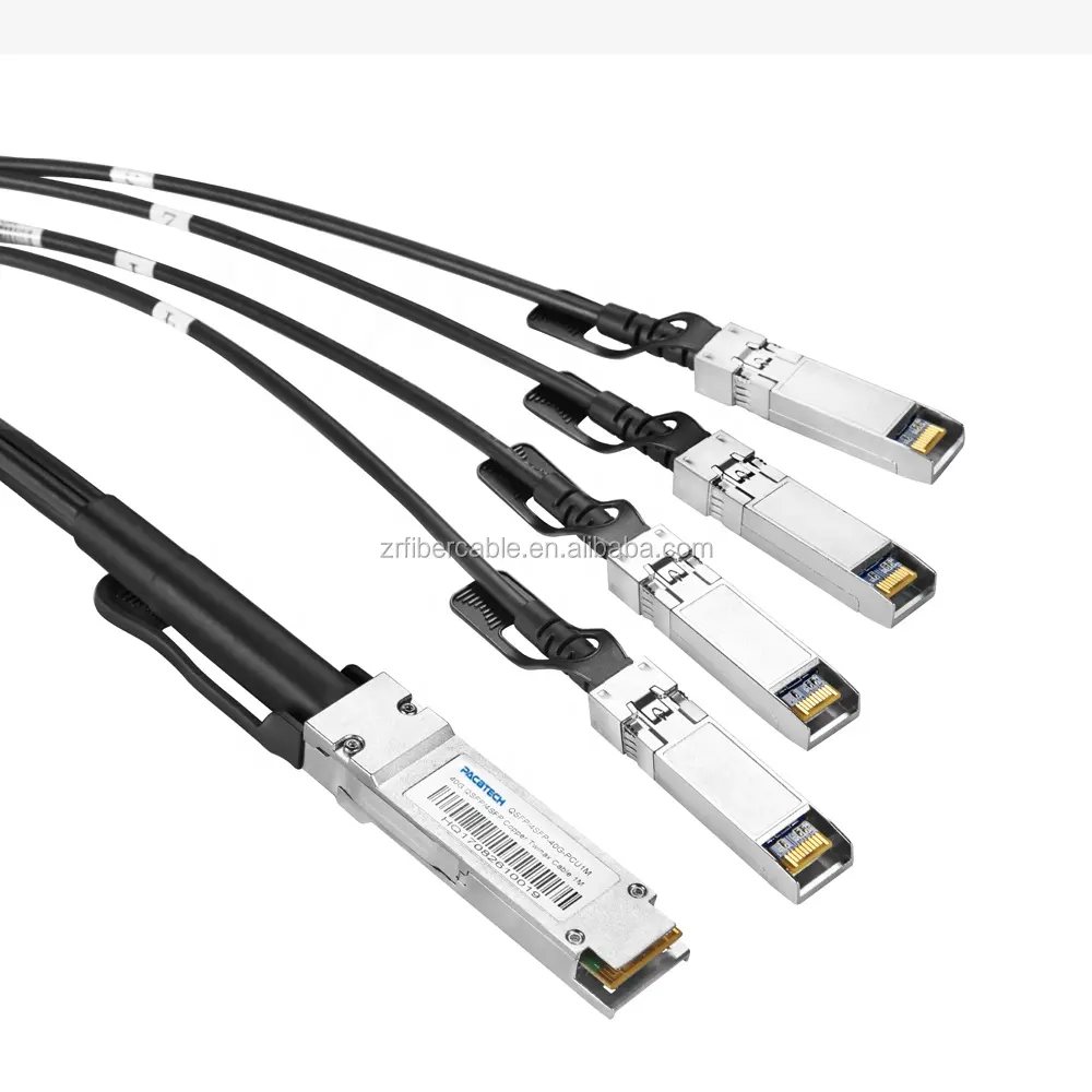 10G SFP + CAD 1m 2m 3m 5m 7m pasiva directa Cable de cobre Twinax Sqsfp-4sfp10g-cu1m 10gbps SFP 10G DAC Cable