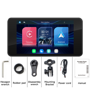 4.7 "không thấm nước Navigation cho xe máy siêu giá rẻ và bền phiêu lưu xe đạp Navigation Xe máy GPS đơn vị - Product Image 1