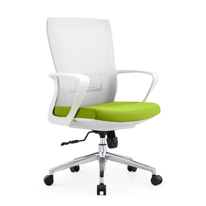Juego de mesa y silla de oficina Foshan Maiteshi, silla de malla de ordenador para personal negro con reposabrazos fijo - Product Image 4