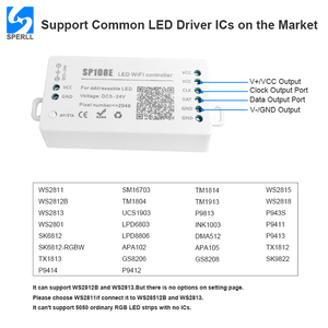 Mini dmx 512 wifi RGBW Smart LED Controller Für digital adressierbare RGB LED Pixel Streifen