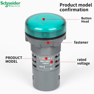 Per Schneider elettrico XA2EVB XA2EVMD XA2EVQ1LC indicatore LED interruttori a pulsante di dimensioni 3LC 4LC 5LC 6LC - Product Image 4