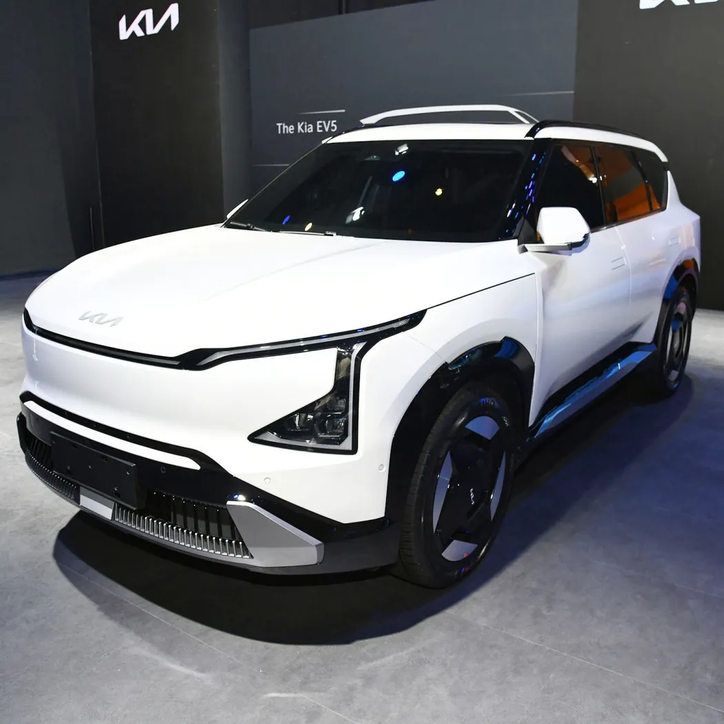 Новый 2024 электромобиль kia ev5, 5 мест, роскошный внедорожник, 700 км, большой Дальность действия, Электромобиль для взрослых, kia ev 5, продажа