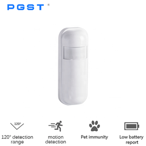 PGST-Detector infrarrojo de fábrica, sistema de alarma inalámbrico para el hogar, Mini Sensor de movimiento PIR infrarrojo, 315MHz, 433MHz - Product Image 2