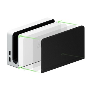 Fabrika özel Shell kılıf Nintendo anahtarı OLED konsolu ön koruyucu Faceplate TV Dock bankası kapak yedek kabuk - Product Image 1