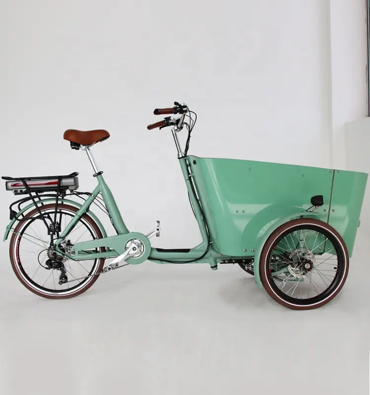 Pedal de 6 velocidades três rodas dutch cargo bike bakfiet tranportes bicicleta s para adultos