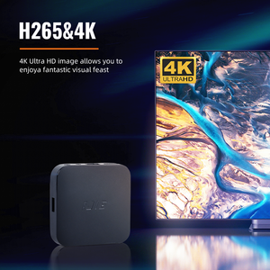 Android TV 4K UHD dispositivo di Streaming tv stick voce telecomando costruito hd cavo 4gb 64gb 128gb BT5.1 S905Y4 android mini box