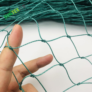 Knotted Bird Net Netting 28mm für Starling Control Black Color Anti Bird Net