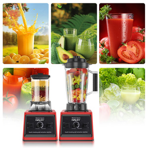 2速ジューサーミキサー2速フルーツ & 野菜プッシュボタンコントロールプラスチック容器 - Product Image 2
