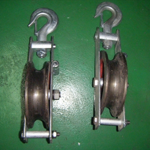Cable Ground <strong>Stringing</strong> Roller Pulley <strong>Block</strong> for Power Transmission Grounding Wire