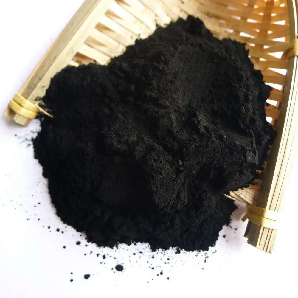 פחם פעיל אבקה על בסיס עץ שחור בייצור כימיקלים