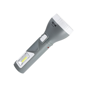 Doppia funzione portatile ricaricabile torcia a LED di grande capacità torcia elettrica con pannocchia LED luce laterale di emergenza - Product Image 3