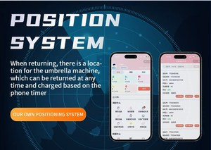 Bán nóng tùy chỉnh ô chia sẻ máy bán hàng tự động đứng mượn ô trong thời tiết xấu ở nơi công cộng thanh toán thẻ - Product Image 5