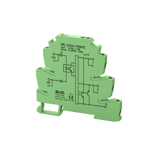 Módulo de interfaz de relé de alta frecuencia de MRI-24D24/100KHZ, entrada de 8mA/24VDC, salida de 50mA/14-30VDC, relé de señal de luz de estado sólido, CC - Product Image 1
