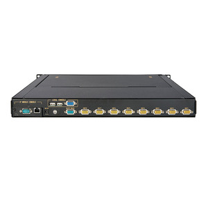 <strong>8</strong> Iutput 1output <strong>Kvm</strong> <strong>Switch</strong> Keyboard Monitor Drawer 17 Inch <strong>8</strong> Port VGA LCD IP <strong>Kvm</strong> Console - Product Image 2