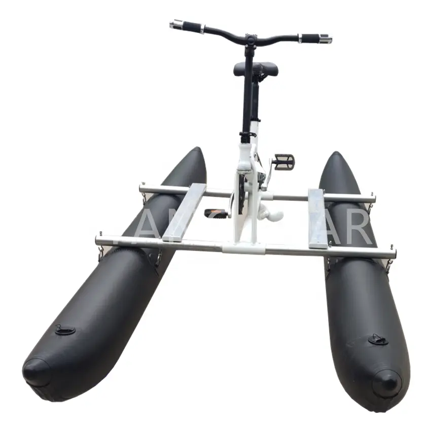 水遊び用具分解・設置が簡単インフレータブルポンツーンウォーターバイクペダルボート