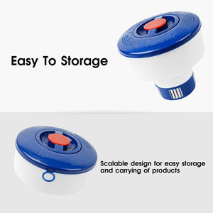 Piscina galleggiante Spa distributore di cloro galleggiante cloratore chimico con morsetto per compresse - Product Image 6