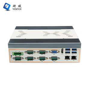 Pc desktop industriale intel i5 3210M HD VGA 6 RS232/485 DB9 COM 2 I210AT LAN Phoenix terminale SIM card fanless incorporato per pc - Product Image 4