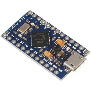 Pro Micro ATmega32U4 5V/16MHz Module Board, Replace with ATmega328 Pro Mini Compatible with with 2 Row Pin <strong>Header</strong> - Product Image 2