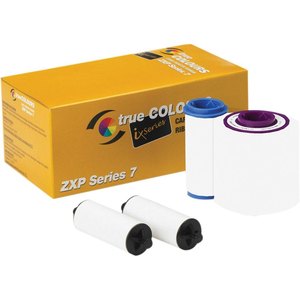 Cheap Compatible Ribbons 800077-742 YMCKO Ribbon <strong>750</strong> Images 800077-740 250 Images for ZXP 7 Series Card <strong>Printer</strong> - Product Image 2