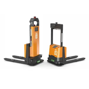 High-Capacity <strong>Automated</strong> Guided Vehicle Laser Forklift Truck agv with Max 1500kg Load for <strong>Material</strong> <strong>Handling</strong> - Product Image 2