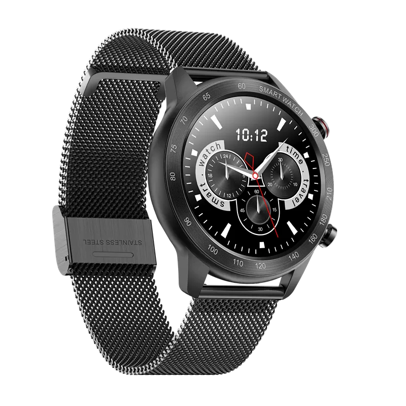 Nuovi arrivi Smart Watch MX5 BT Call full touch Smartwatch da polso per la pressione sanguigna della frequenza cardiaca