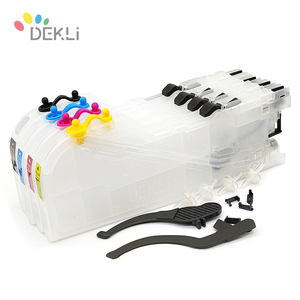 Otomatik 103 ile Brother DCP J152W MFC J245 MFC jauto dw uzun kartuş için LC sıfırlama çipi doldurulabilir mürekkep kartuşu - Product Image 5