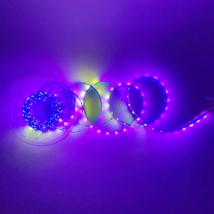 S tipi 3535 RGB Led şerit işık WS2812B tam renkli RGBIC bükülebilir zikzak Zigbee 12V esnek dijital S şekli LED ışık şeritleri - Product Image 4