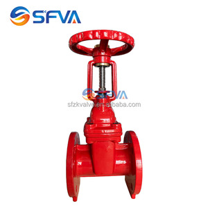 BS5163 dökme demir yükselen kök OSY giriş valfi PN10 PN16 DN100 ürün tipi giriş valfi s - Product Image 5
