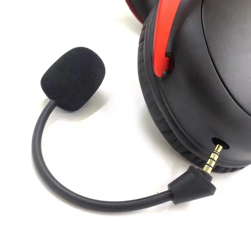 Reemplazo de auriculares inalámbricos para videojuegos, 3,5mm, micrófono boom para Hyper x cloud 2