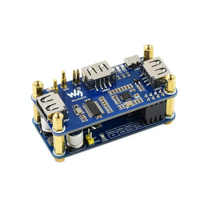 Raspberry Pi Zero WH PoE Ethernet alimentato a 3 vie USB HUB modulo modulo scheda di espansione hub - Product Image 1