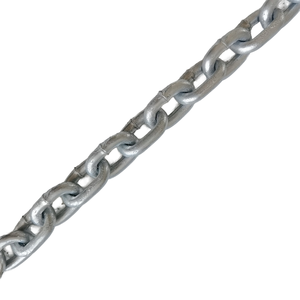 Q235 Q195鋼ホットディップ亜鉛メッキ溶接6MM DIN766ショートリンクチェーン