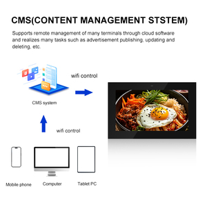IP65 Водонепроницаемый Android Digital Signage 32-75 дюймов HD интерактивный открытый ЖК-дисплей с сетевым медиаплеером антибликовым - Product Image 2