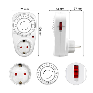 Automatischer Countdown-Timer-Schalter für manuelle Buchse 12V 22 Stunden - Product Image 2