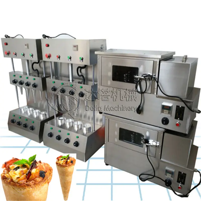 कोनो मोल्डिंग उपकरण पिज्जा Cono बनाने ओवन पिज्जा शंकु मशीन बिक्री के लिए