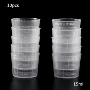 Ouyi Measuring <strong>Cups</strong> 15ml/30ml Transparent Plastic Double-scale Medicine Measuring <strong>Cup</strong> for Measure Amount of Liquid and Samples - Product Image 6