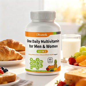 Private Label Multivitamine C D E B12 Zink Mannen & Tieners Dagelijkse Multivitamine Supplement Tablet voor Sportondersteuning - Product Image 1