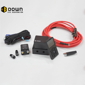 Down Two-Point Economy Edition Rear &amp; Front Air Suspension System with Air Ride Control Management for Cars - Product Image 1
