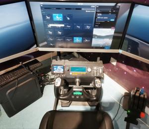 Emulador de cabina de avión de simulación personalizado directo de fábrica, emulador de vuelo, modelo de sala de Control Central