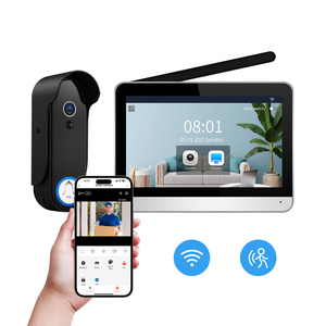 Tuya Video Timbre Inalámbrico Visión Nocturna Wifi Cámara Sistema de intercomunicación para el hogar Video Teléfono Intercomunicador Sistema de seguridad para el hogar