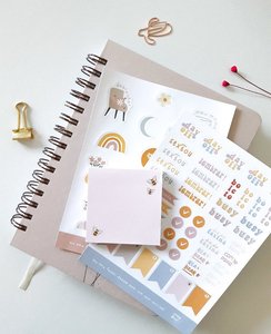 2022 A5 a Forma di Cerchio Compagni di Classe Top Planner Rilegatura A Spirale 500 Fogli Notebook - Product Image 6