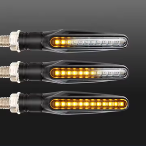 ไฟเลี้ยว LED สีเหลืองขนาดเล็กอเนกประสงค์12V สำหรับรถจักรยานยนต์สินค้า PCB & PCBA ที่มองเห็นได้ชัดเจน - Product Image 6