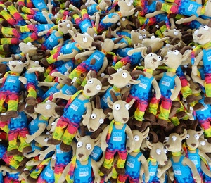 El yapımı kaliteli özel maskot hayvan oyuncak dolması hayvan ayı küçük sevimli oyuncaklar YOG oyunları için - Product Image 4