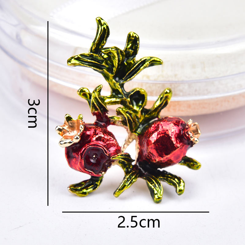 Fleur de grenade 3*2.5cm