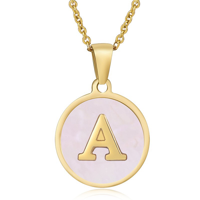 Gold a-with chain