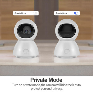 LEDEAST-minicámara inteligente de Audio bidireccional, dispositivo con Control remoto por aplicación Tuya, 1080P, almacenamiento en la nube, Wifi, para habitación de niños - Product Image 4